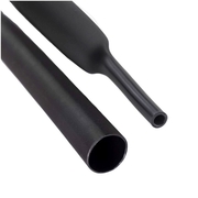 Kable Kontrol Kable Kontrol® Dual Wall Adhesive Lined Heat Shrink Tubing - 4:1 Ratio - 1" Inside Dia - Black - 4' Long Stick HS464-BK